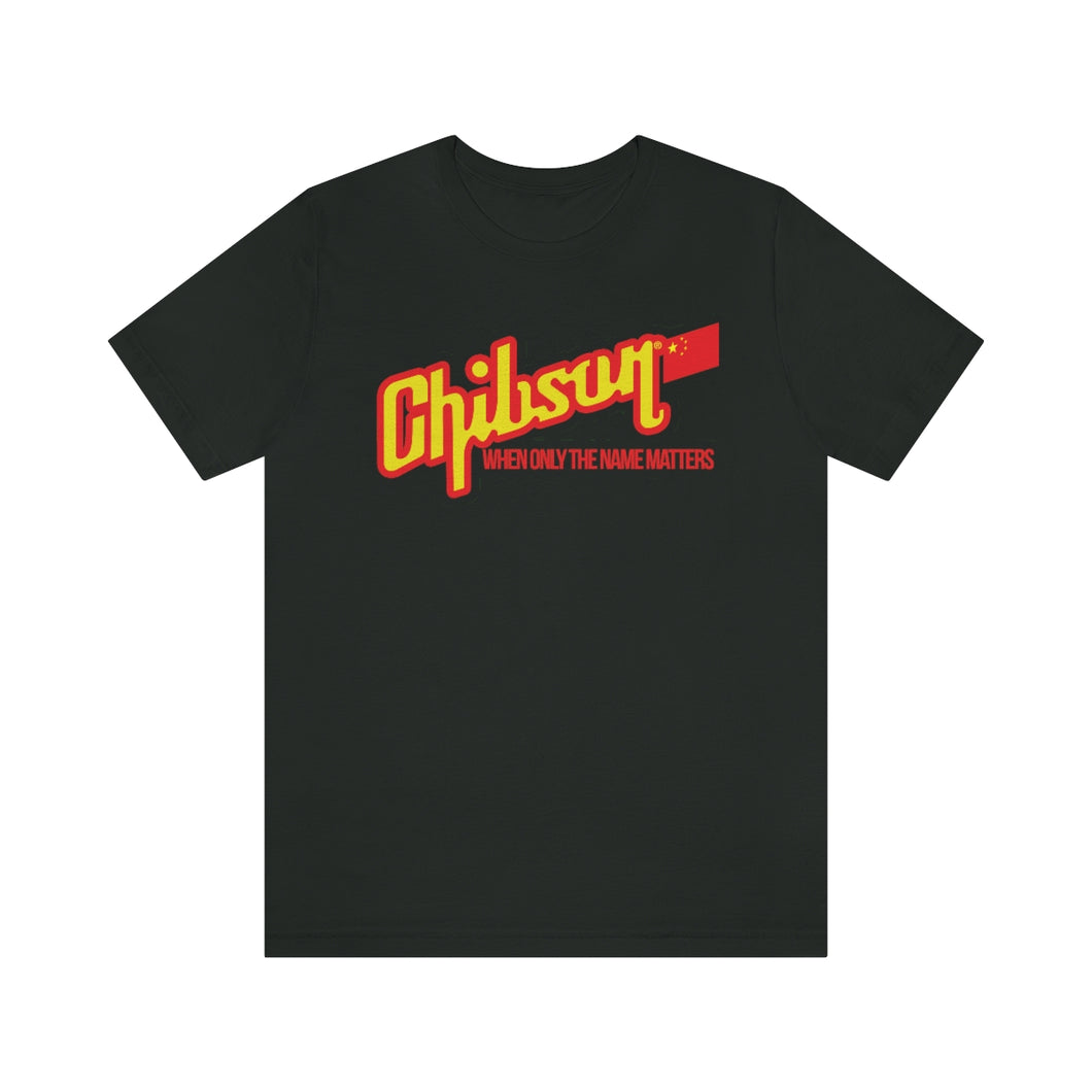 Chibson Guitars: Gibson parody T-shirt