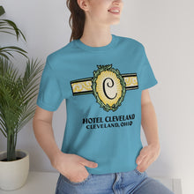 Load image into Gallery viewer, Cleveland Ohio, Hotel Cleveland Vintage Ad T-shirt
