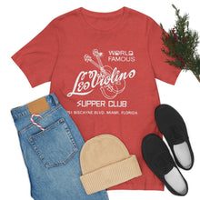 Load image into Gallery viewer, Miami, FL: Les Violins Supper Club Vintage Ad T-shirt
