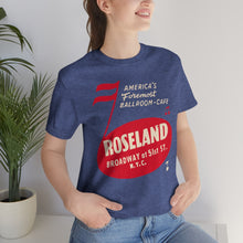 Load image into Gallery viewer, Manhattan, NYC: Roseland Ballroom Vintage Ad T-shirt
