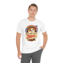 Load image into Gallery viewer, &quot;Keep Your Eye on Zenith&quot; Owl vintage radio ad Tshirt
