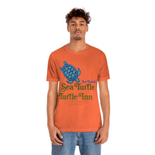 Load image into Gallery viewer, Adeeb&#39;s Sea Turtle Inn, Vintage T-shirt design: Atlantic Beach, FL
