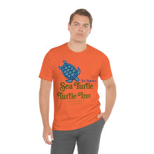 Load image into Gallery viewer, Adeeb&#39;s Sea Turtle Inn, Vintage T-shirt design: Atlantic Beach, FL
