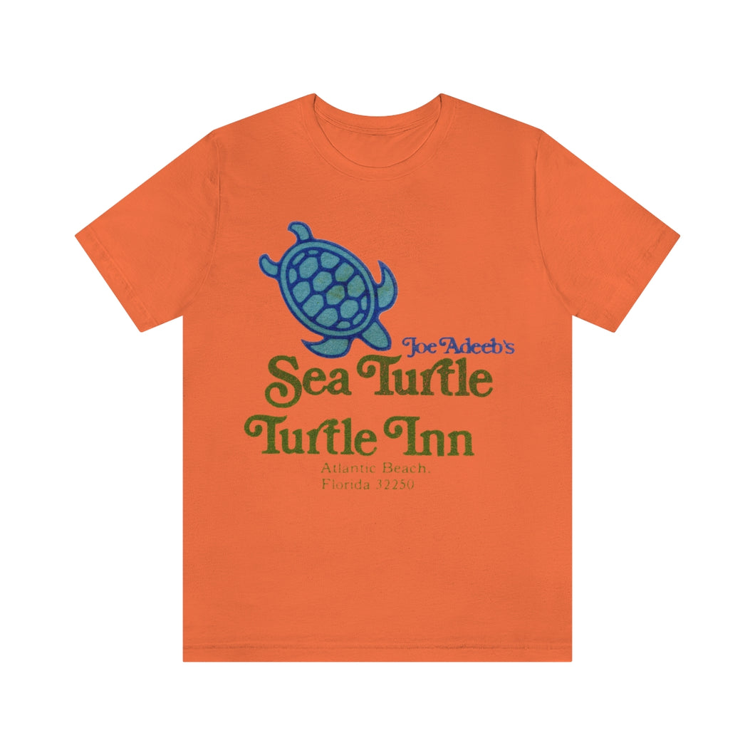 Adeeb's Sea Turtle Inn, Vintage T-shirt design: Atlantic Beach, FL